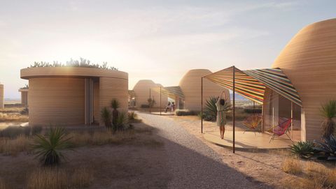 World's First 3D-Printed Hotel Will Open In Texas This 2024